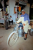 Varanasi - the old city is a cramped labyrinth crowded by pilgrims and street sellers 